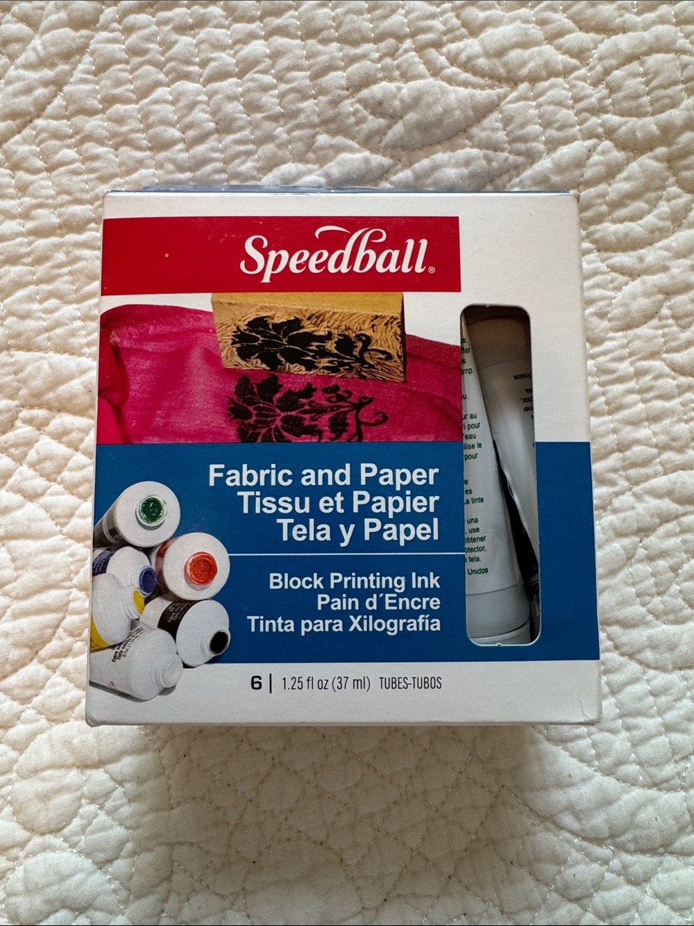 Fabric and Paper Block Printing Ink - Multicolor